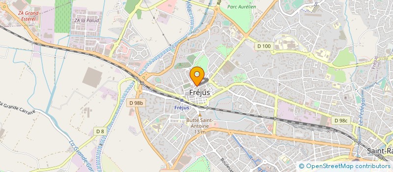 localisation de l'entreprise LA MIOUGRANO à FREJUS