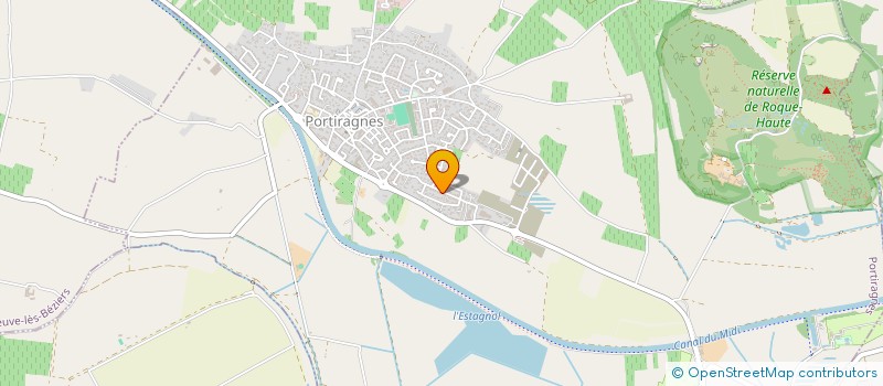 localisation de l'entreprise LA MIRADA à VILLENEUVE-LES-BEZIERS