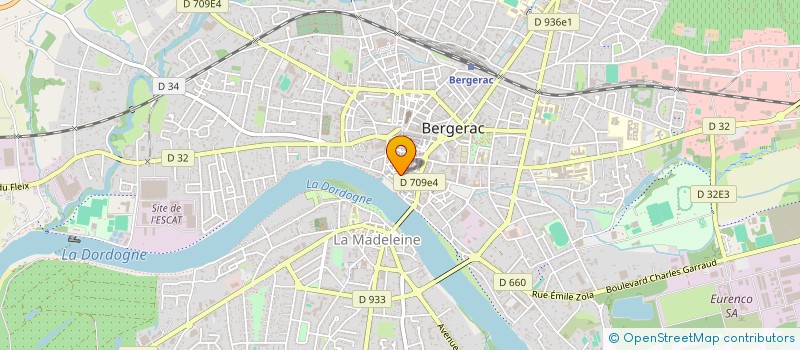 localisation de l'entreprise LA MIRPE à BERGERAC
