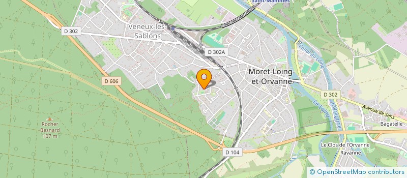 localisation de l'entreprise LA MISCUSI FAMILY  MORET-LOING-ET-ORVANNE