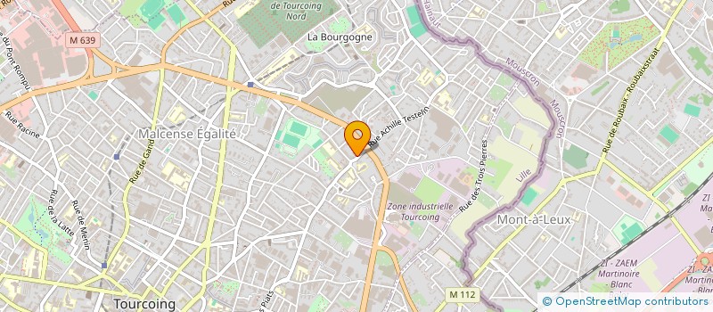 localisation de l'entreprise LA MISERICORDE  TOURCOING