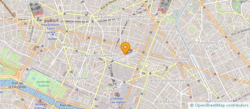 localisation de l'entreprise LA MISSION EVANGELIQUE à PARIS