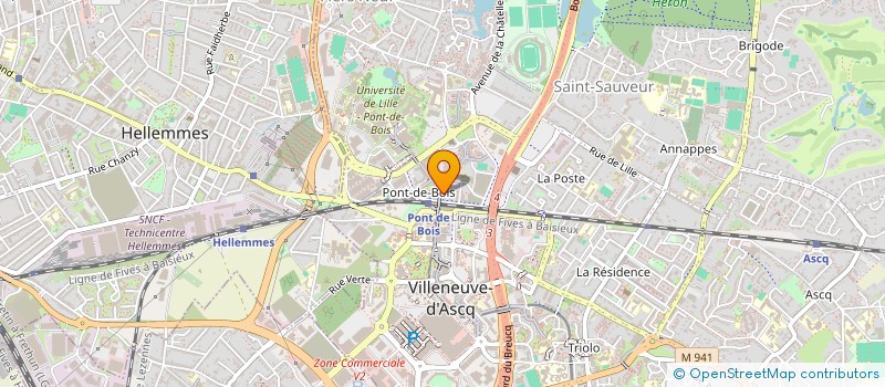 localisation de l'entreprise LA MISSION PAROLE DE VIE FRANCE  CONFLANS-SAINTE-HONORINE