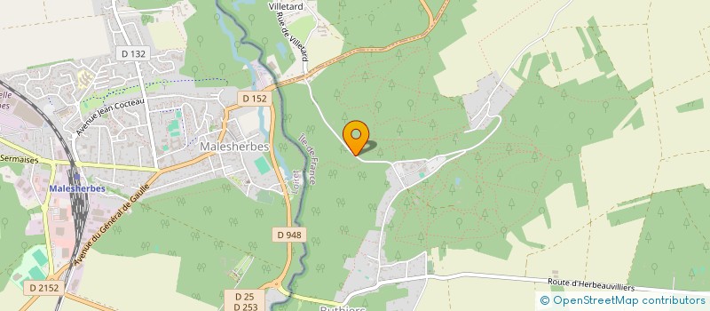 localisation de l'entreprise LA MIVOIX  BUTHIERS