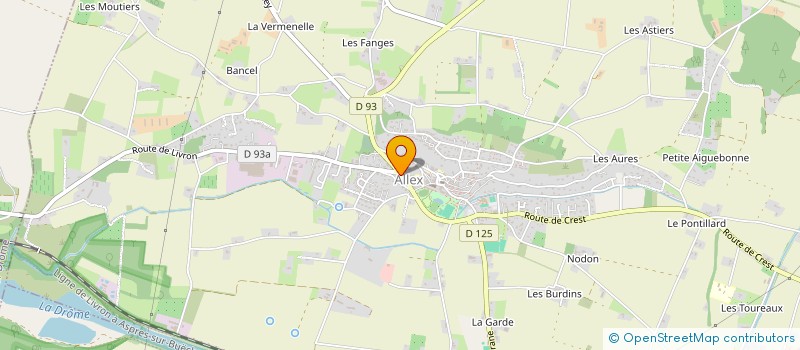 localisation de l'entreprise LA MLETA à GRANE