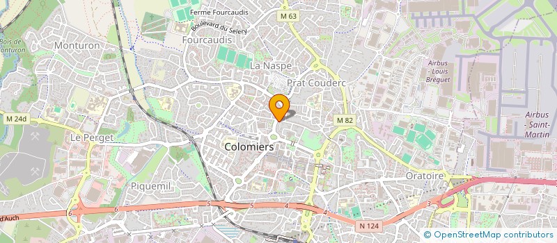 localisation de l'entreprise LA MOB A SISYPHE à COLOMIERS