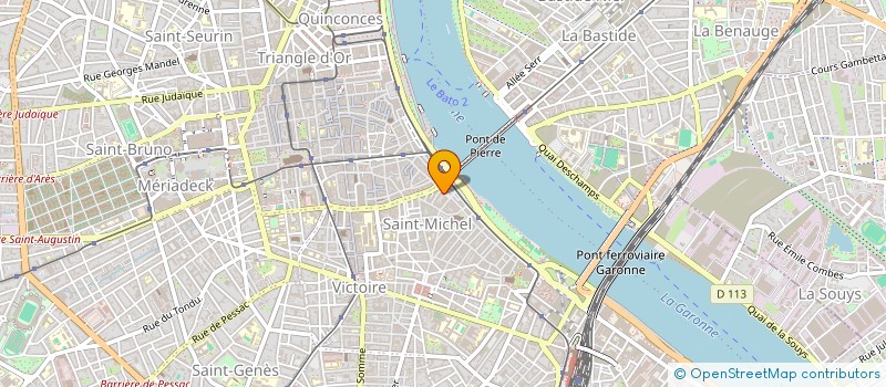 localisation de l'entreprise LA MOBYLETTE  BORDEAUX