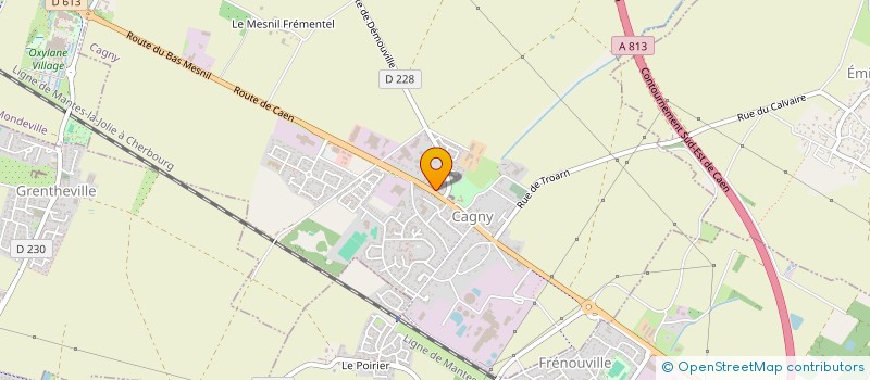 localisation de l'entreprise LA MOD'ELO  EMIEVILLE