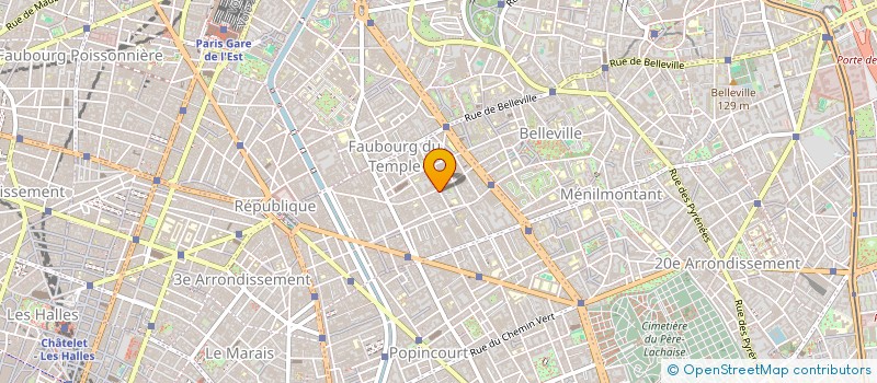 localisation de l'entreprise LA MODE à PARIS