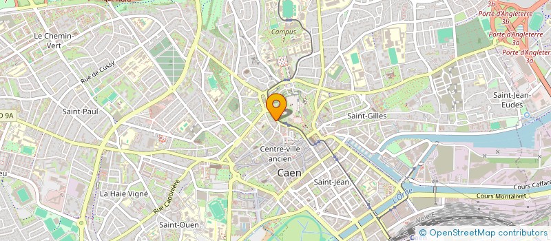 localisation de l'entreprise LA MODENA à CAEN