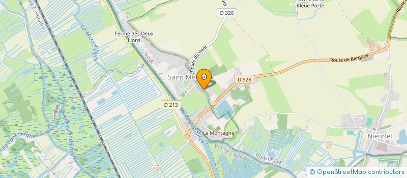 localisation de l'entreprise LA MODER'N  NIEURLET