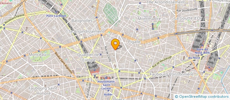 localisation de l'entreprise LA MODEUSE à PARIS