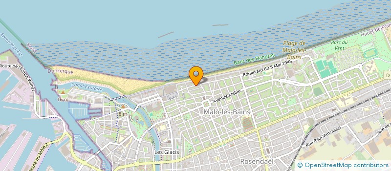 localisation de l'entreprise LA MOINEAUDIERE à DUNKERQUE