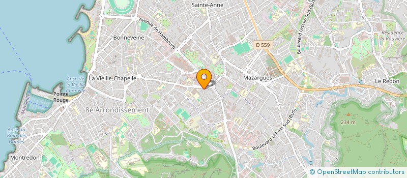 localisation de l'entreprise (LA) MOISSON  MARSEILLE