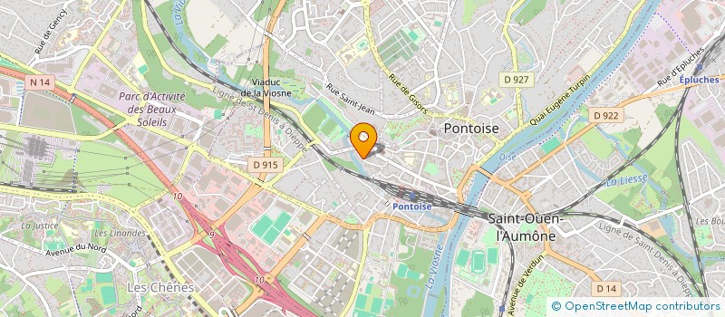 localisation de l'entreprise LA MOISSON à PONTOISE
