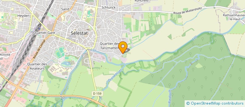 localisation de l'entreprise LA MOLA  SELESTAT