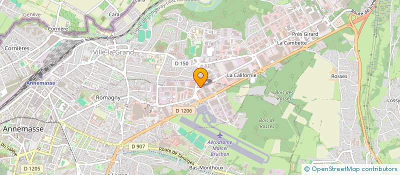 localisation de l'entreprise LA MOLAINE à ANNEMASSE