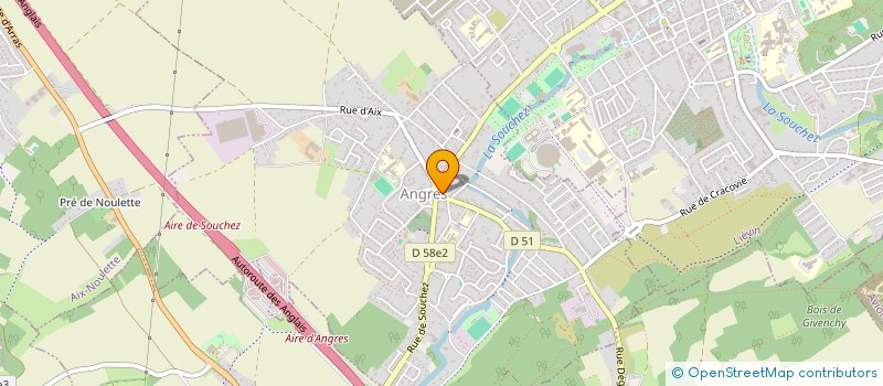 localisation de l'entreprise LA MOLAIRE 2 à ANGRES