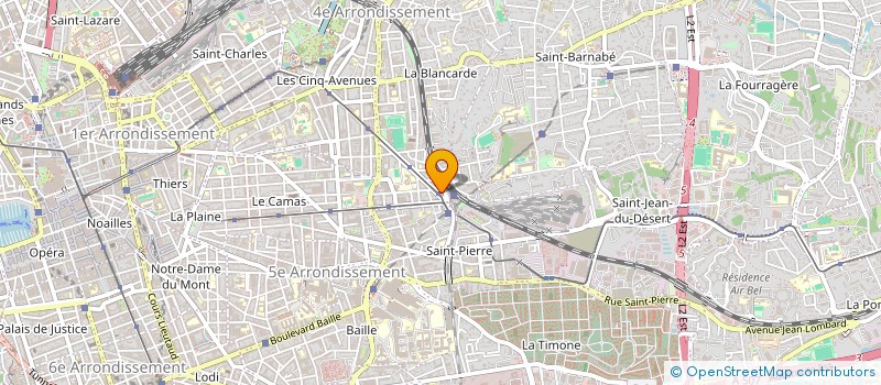 localisation de l'entreprise LA MOLECULE TECHNOLOGIQUE à MARSEILLE 4EME