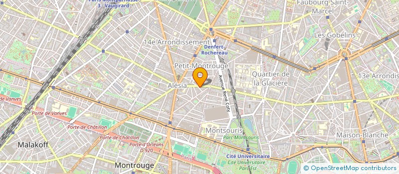 localisation de l'entreprise LA MOLIERE  PARIS