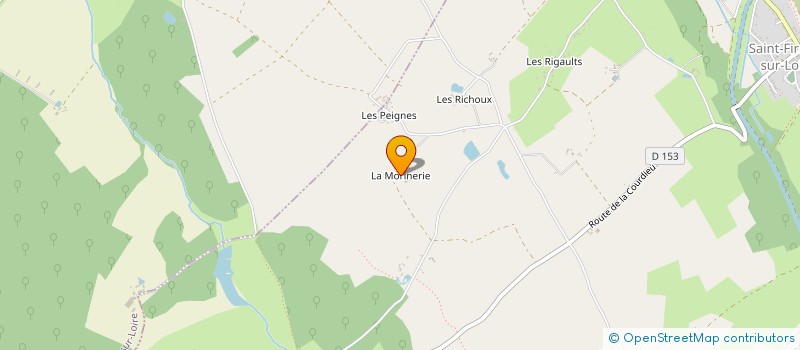 localisation de l'entreprise LA MOLINERIE à SAINT-FIRMIN-SUR-LOIRE