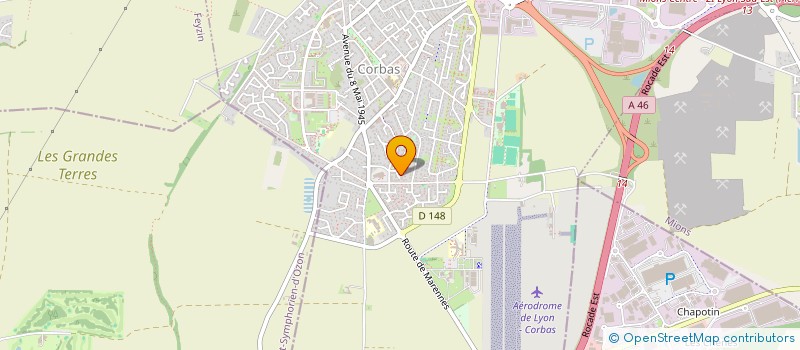 localisation de l'entreprise LA MOME à CORBAS