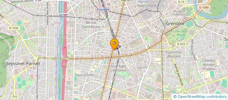 localisation de l'entreprise LA MOMPOSINA TIENDA LATINA  GRENOBLE