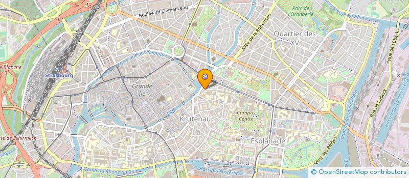 localisation de l'entreprise LA MONA à STRASBOURG