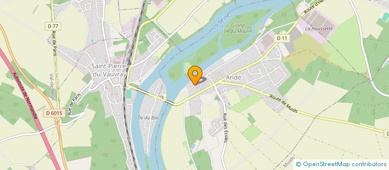 localisation de l'entreprise LA MONACALE  ANDE