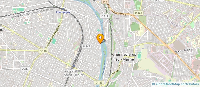 localisation de l'entreprise LA MONACIA à SAINT-MAUR-DES-FOSSES