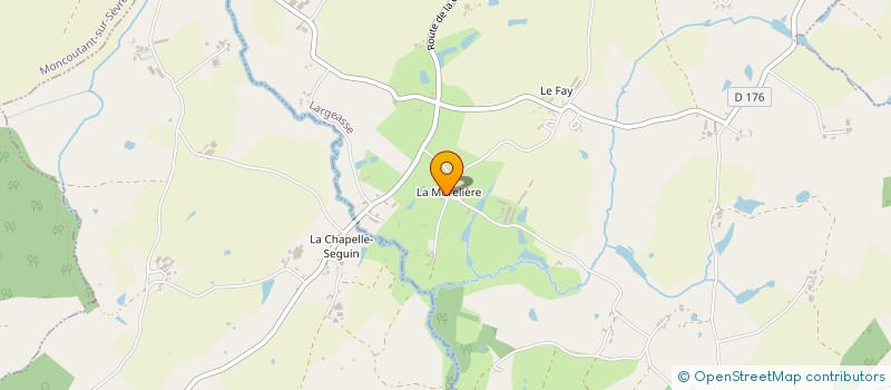 localisation de l'entreprise LA MONCOUTANTAISE DES RONGEURS à MONCOUTANT-SUR-SEVRE