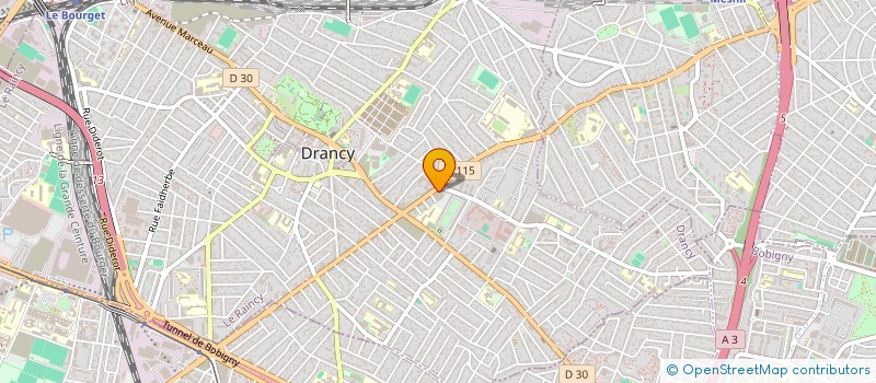 localisation de l'entreprise LA MONTAGNE à DRANCY