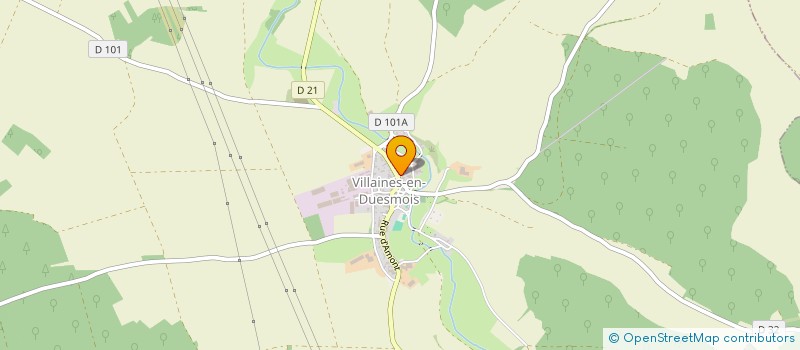 localisation de l'entreprise LA MONTAGNE  AMPILLY-LES-BORDES