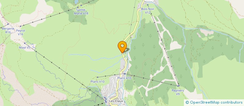 localisation de l'entreprise LA MONTAGNE  VARS