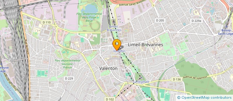 localisation de l'entreprise LA MONTAGNE DE SION à VALENTON