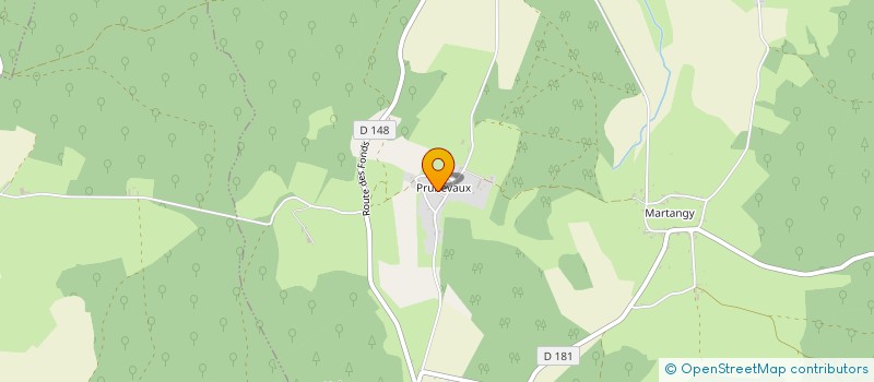 localisation de l'entreprise LA MONTAGNE IMMOBILIERE à NOLAY