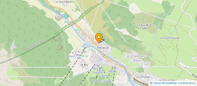 localisation de l'entreprise LA MONTAGNOLLE  CALUIRE-ET-CUIRE