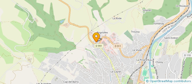 localisation de l'entreprise LA MONTBARROISE  MONTBARREY