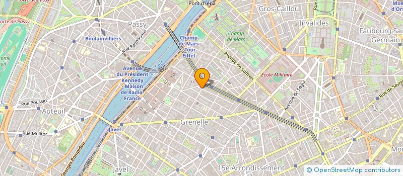 localisation de l'entreprise LA MONTEE DU SOIR  PARIS