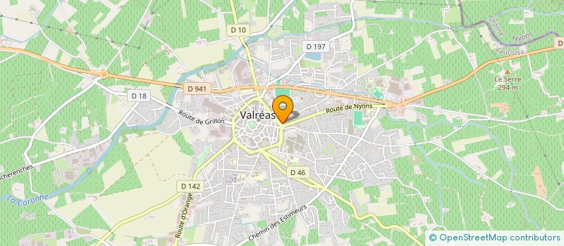 localisation de l'entreprise LA MONTEMURRESE à VALREAS