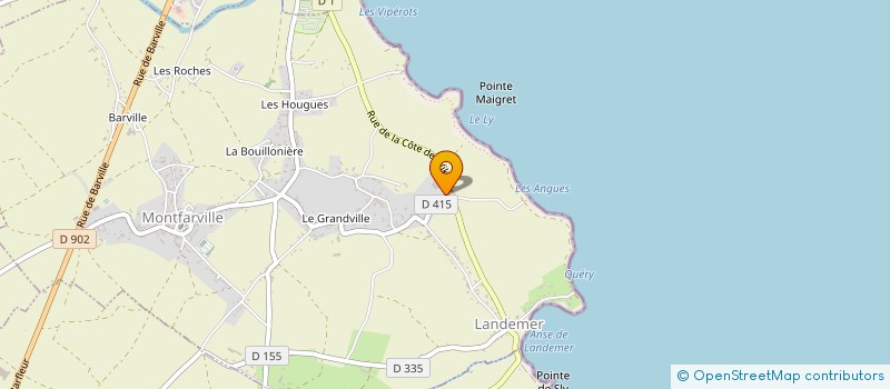 localisation de l'entreprise LA MONTFARVILLAISE  MONTFARVILLE