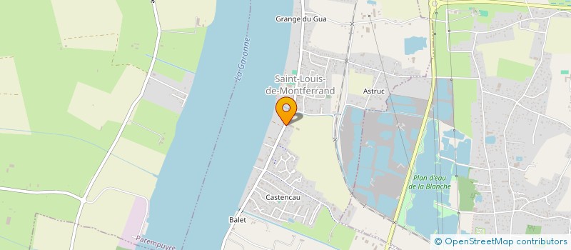 localisation de l'entreprise LA MONTFERRANDAISE à SAINT-LOUIS-DE-MONTFERRAND