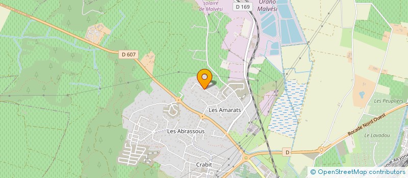 localisation de l'entreprise LA MONTGOLFIERE à NARBONNE