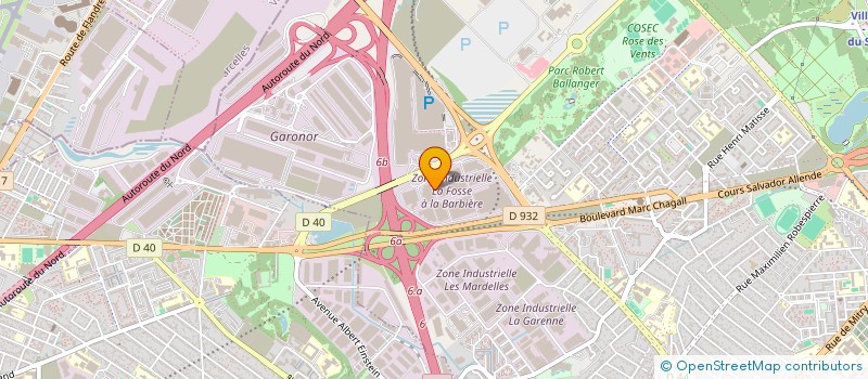 localisation de l'entreprise LA MONTMARTROISE NOUVELLE à AULNAY-SOUS-BOIS