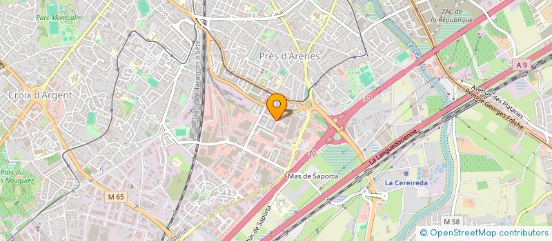 localisation de l'entreprise LA MONTPELLIERAINE à MONTPELLIER