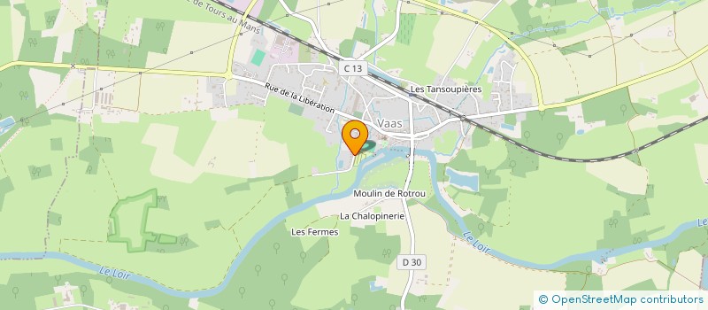 localisation de l'entreprise LA MOPRALERY à VAAS