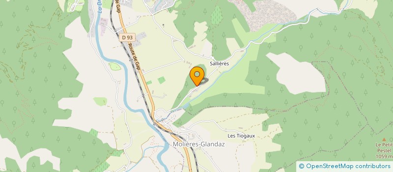 localisation de l'entreprise LA MORDOREE à DIE