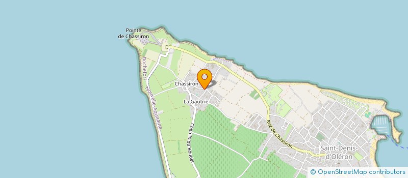 localisation de l'entreprise LA MORDOREE  SAINT-DENIS-D'OLERON