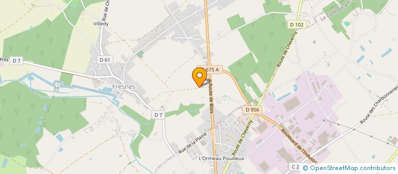 localisation de l'entreprise LA MORELLERIE  FRESNES