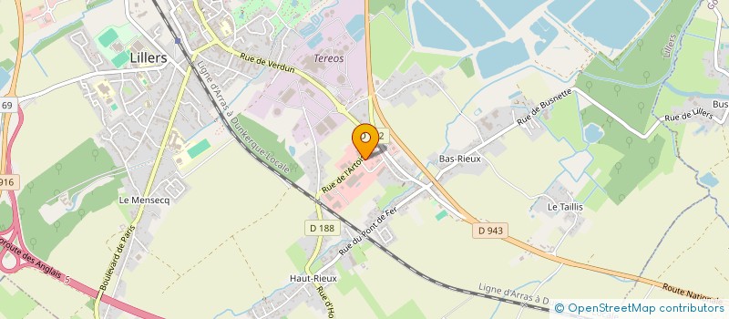 localisation de l'entreprise LA MORINIE  LESPESSES